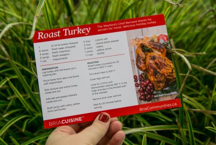 Roast Turkey Recipe - Bria Communities