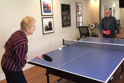 ping pong for seniors