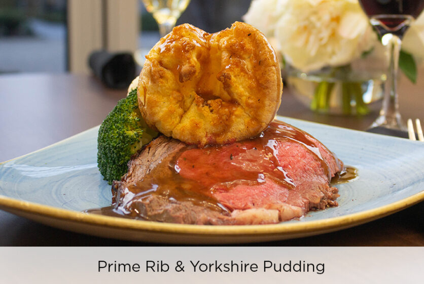 Prime Rib with Yorkshire