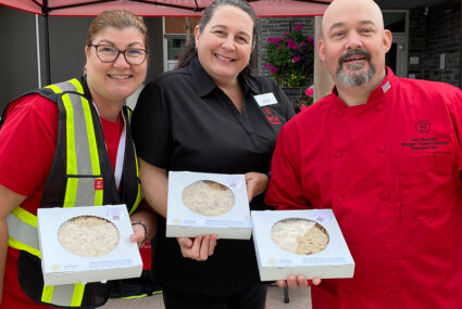 The Wexford Team Giving Away Pie