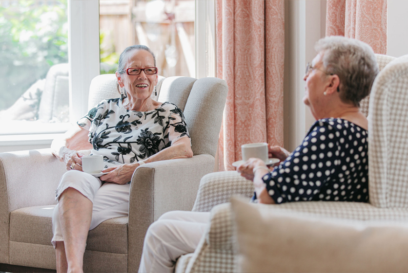 Coffee Chat in the Lounge