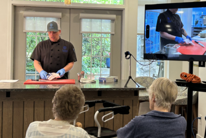 Chef Demo at The Waterford