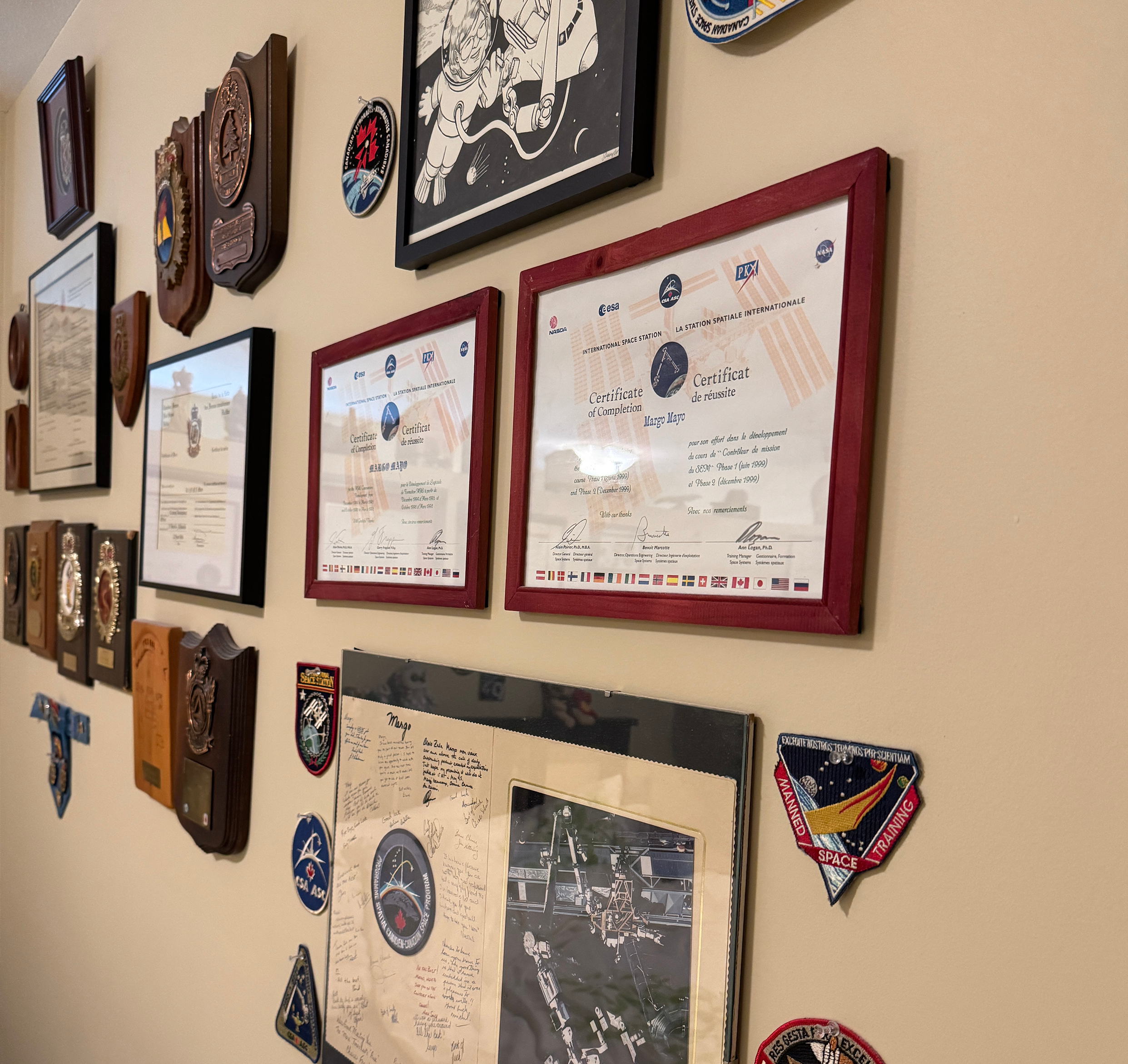 Margo Memorabilia Wall