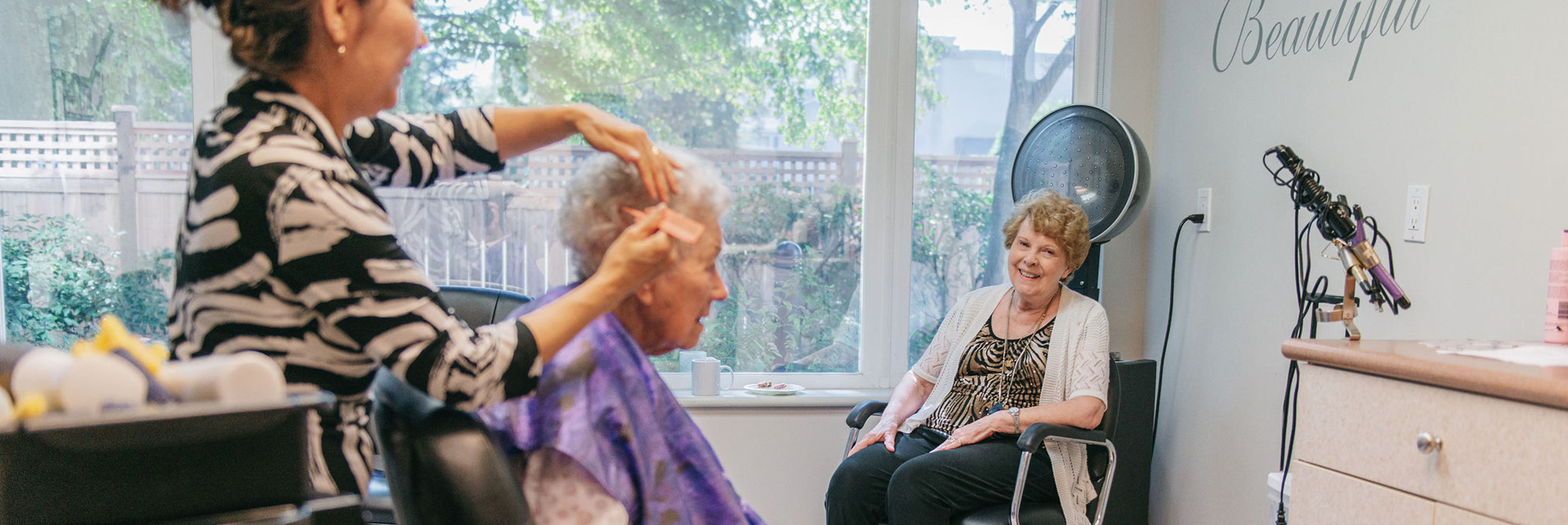 Senior Ladies in the Salon