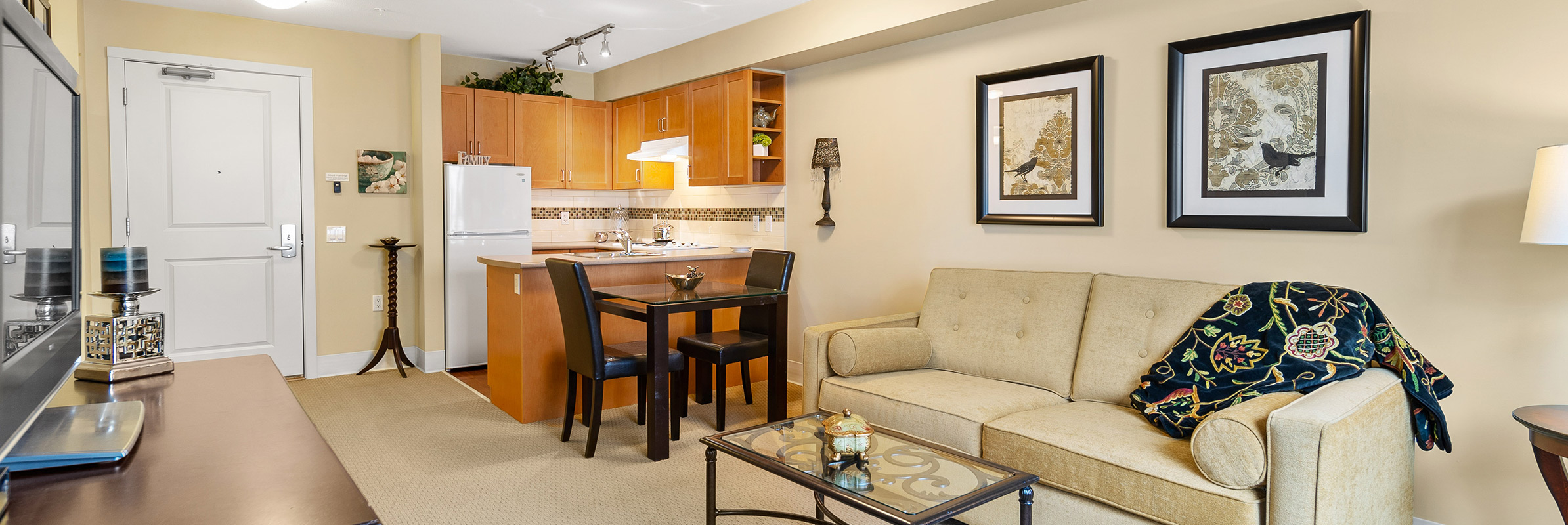 Sunridge Gardens Suite View of Kitchen