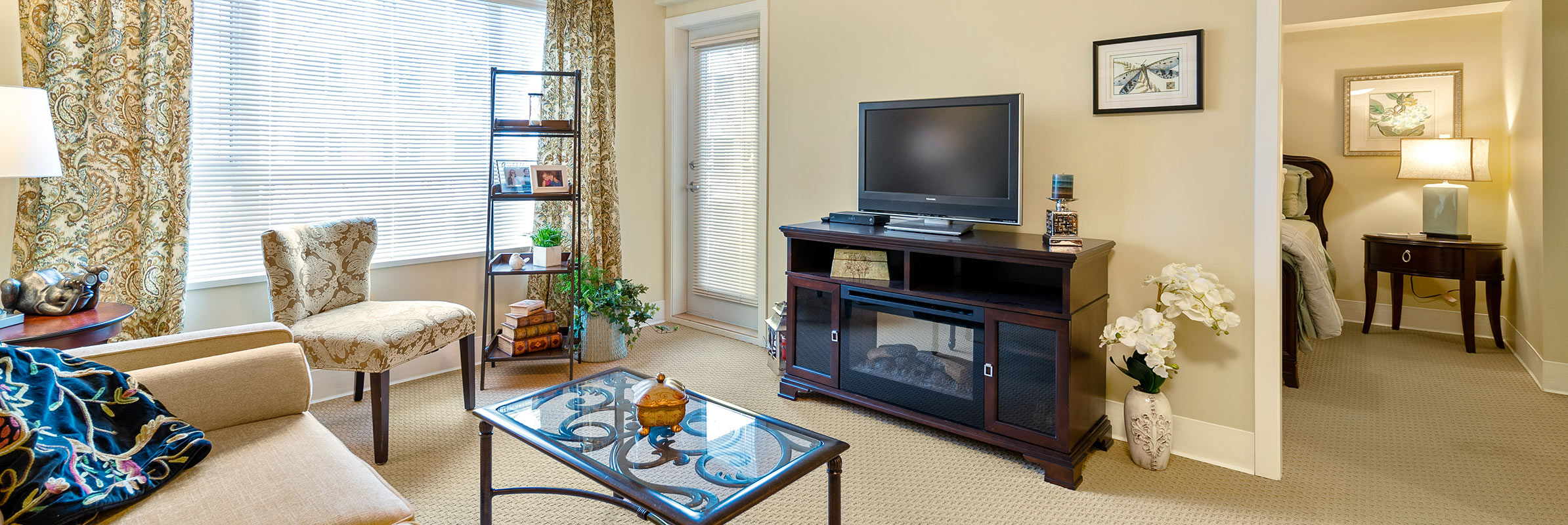 Sunridge Gardens Suite View of Living Room