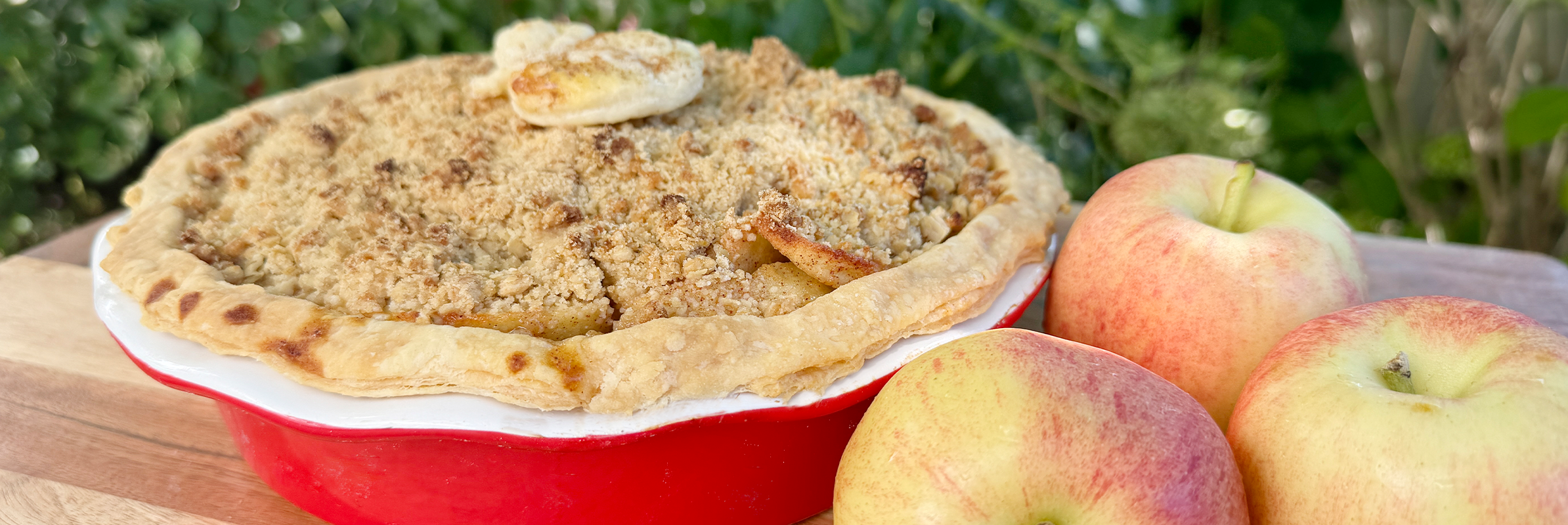 Chef Scott's Apple Crumble Pie