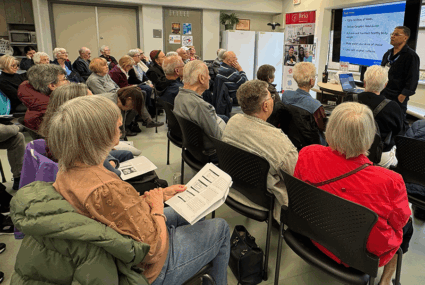 participants in the LSRS Monday Morning Talk Show