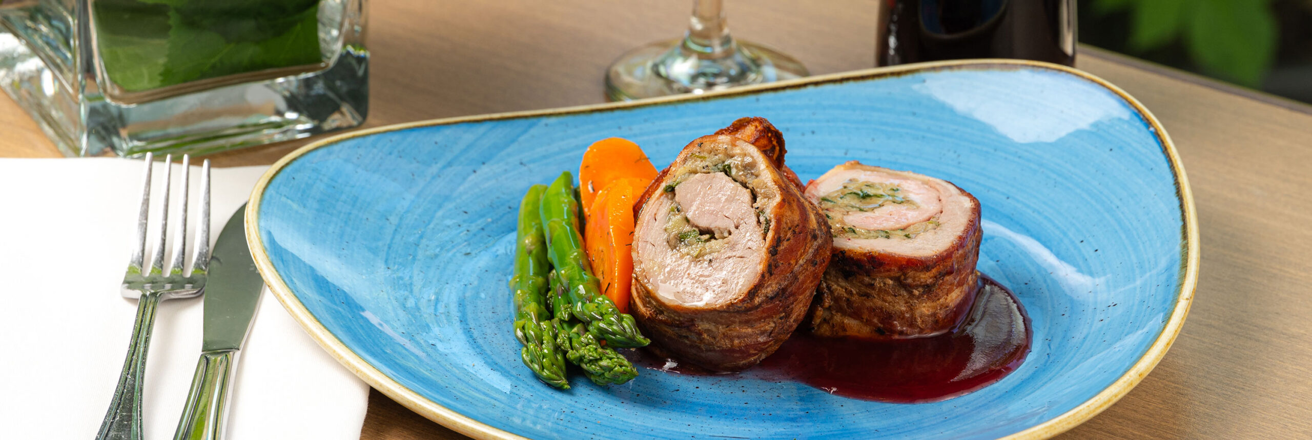The Wexford Seniors Community Menu Bacon-Rolled Pork Tenderloin