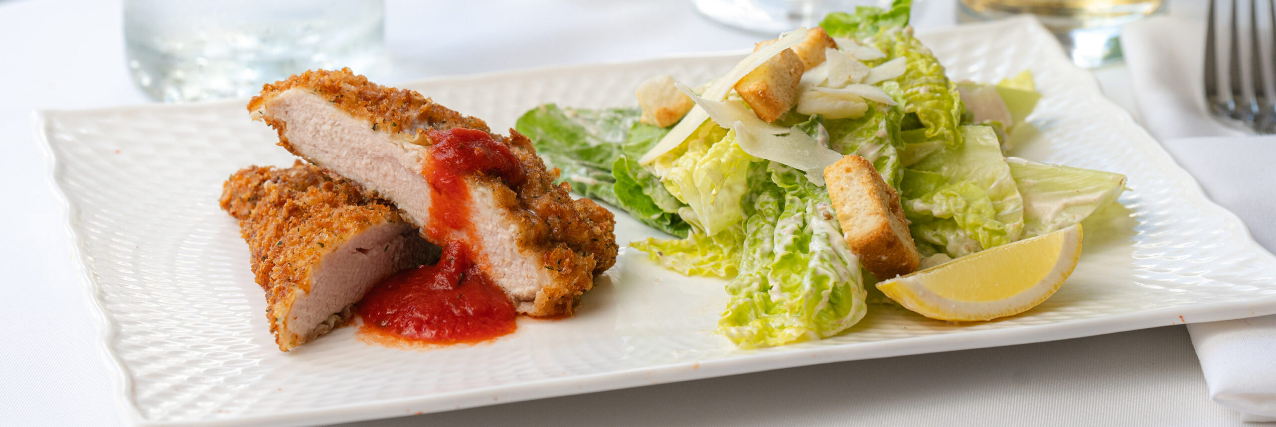 Sunridge Gardens Seniors Community Chicken Parmasean Food