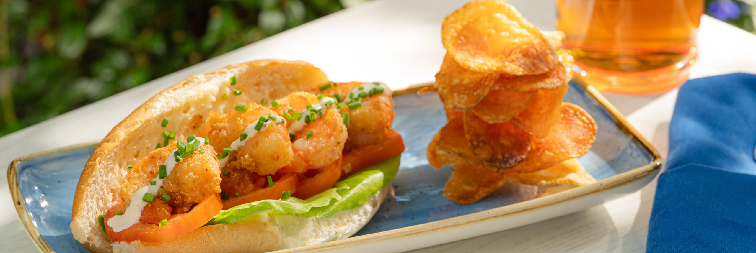 The Waterford Seniors Community Menu Shrimp Po Boy