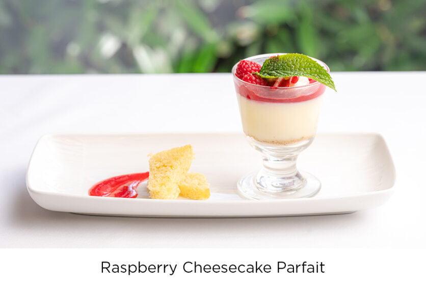 Magnolia Gardens Seniors Home Raspberry Cheesecake