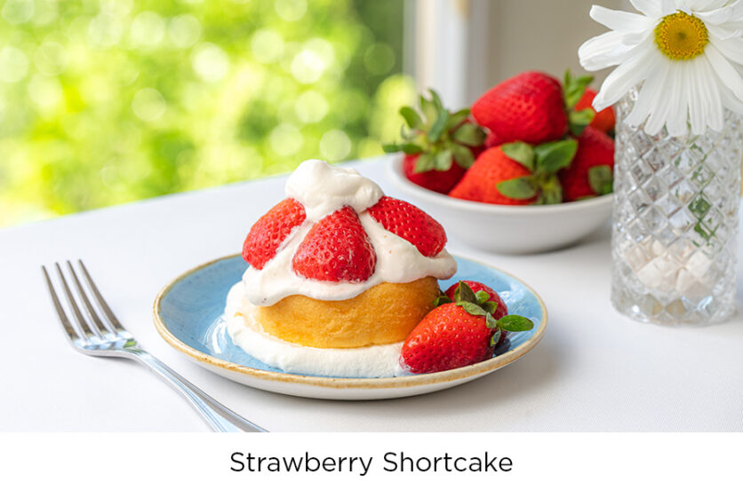 Sunridge Gardens Seniors Home Strawberry Shortcake Dessert