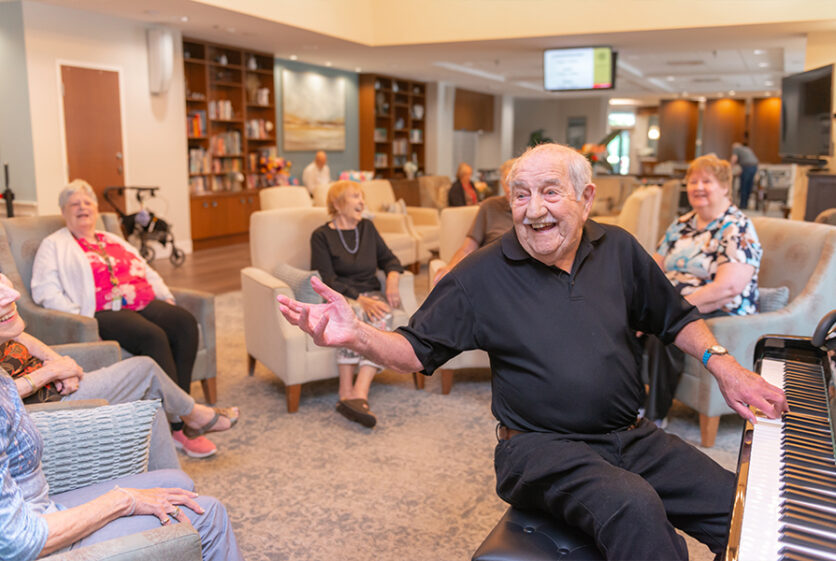 The Wexford Retirement Community Senior Entertainment