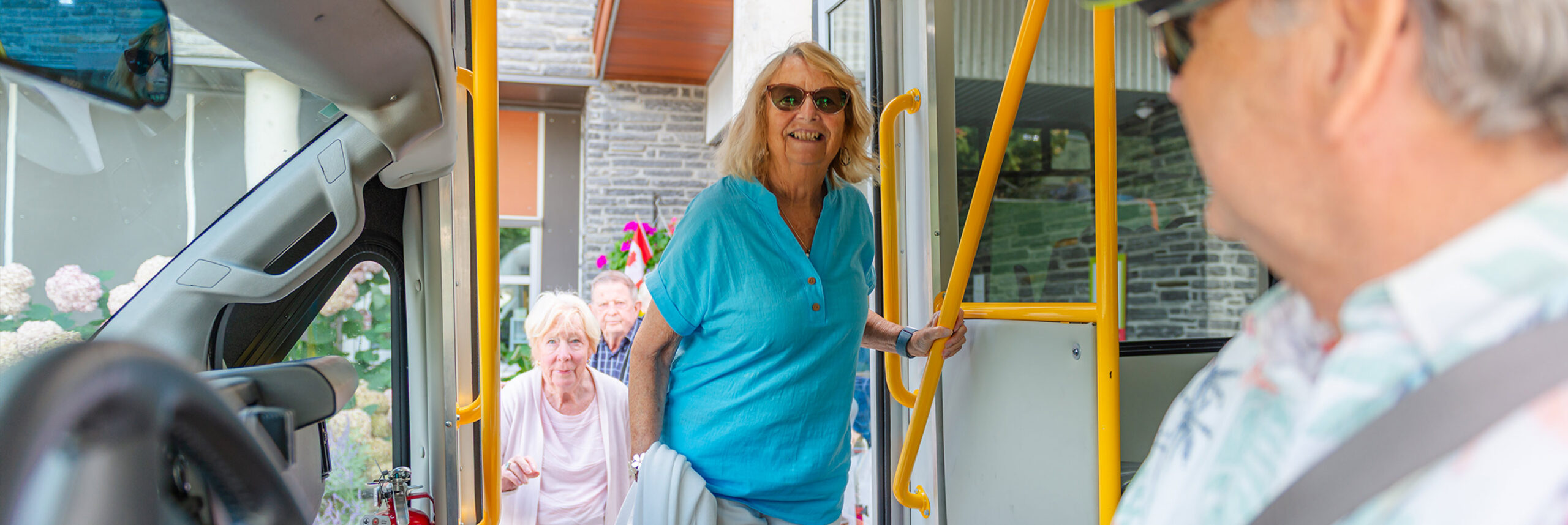 The Wexford Retirement Community Bus